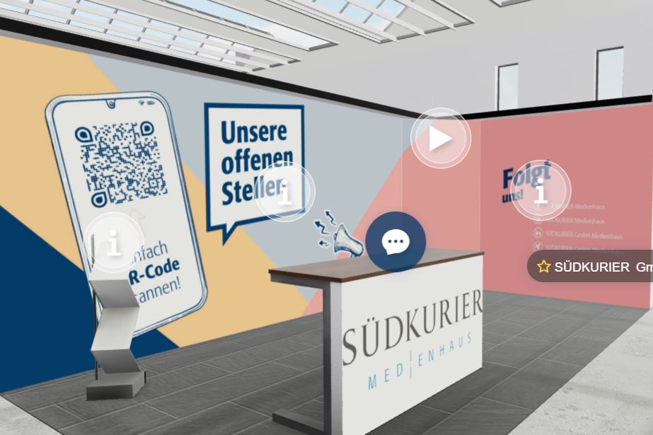 virtueller Messestand virtueller Messestand